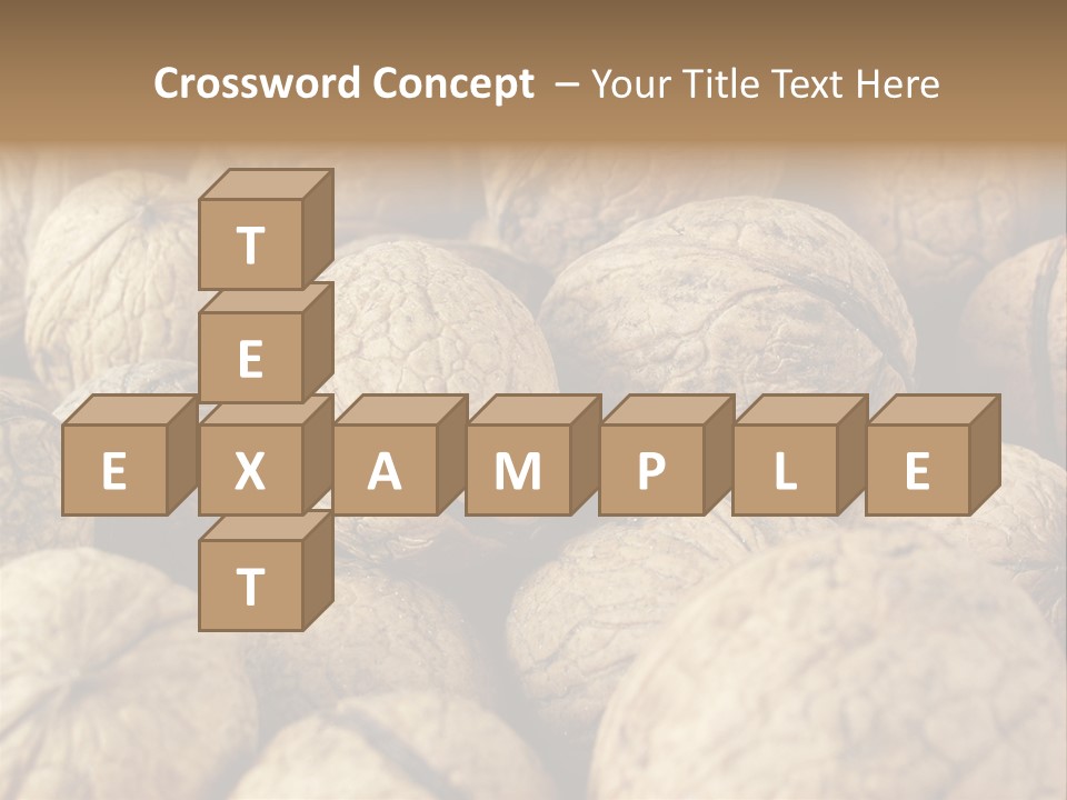 Fruit Filbert Bug PowerPoint Template