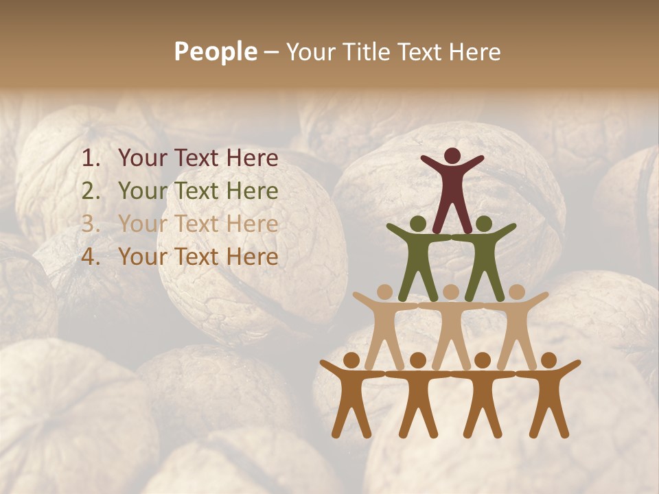 Fruit Filbert Bug PowerPoint Template