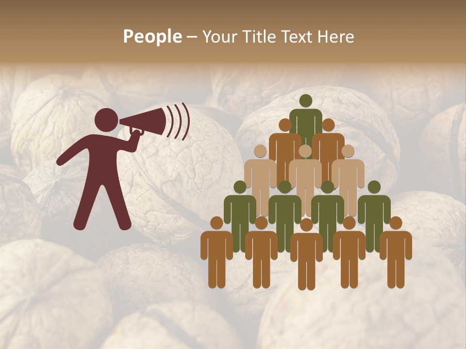 Fruit Filbert Bug PowerPoint Template