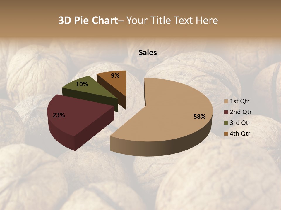 Fruit Filbert Bug PowerPoint Template