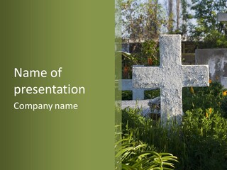 Land Memory Interiors PowerPoint Template