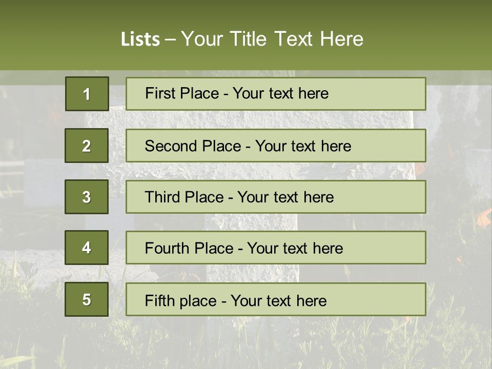 Land Memory Interiors PowerPoint Template