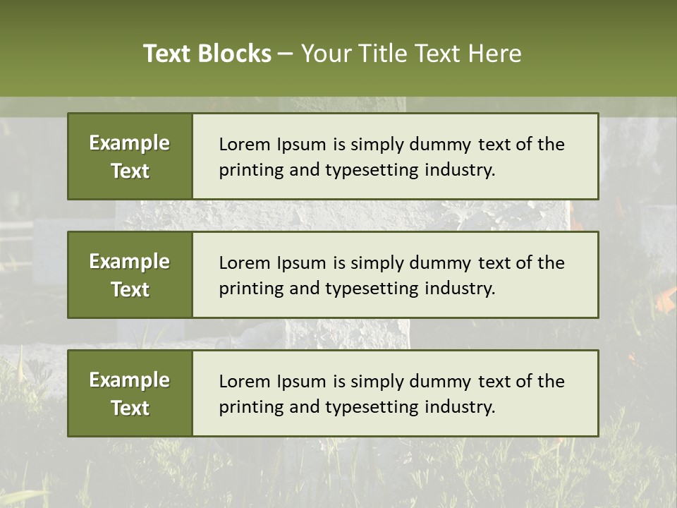 Land Memory Interiors PowerPoint Template