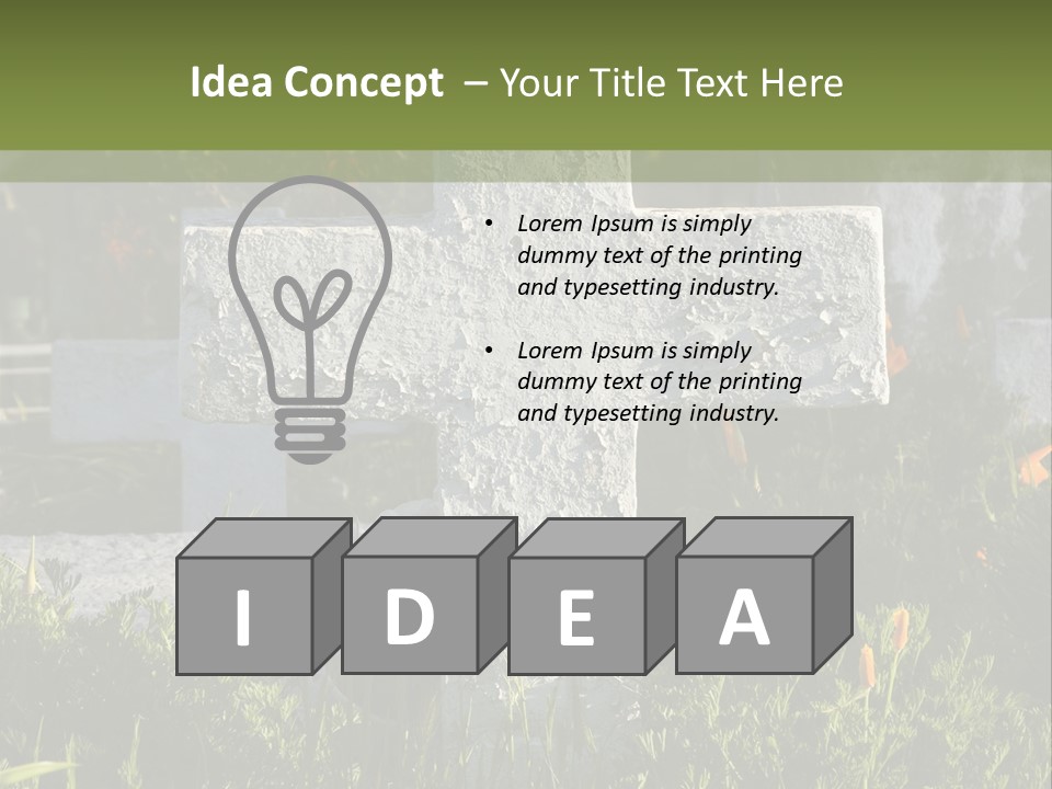 Land Memory Interiors PowerPoint Template