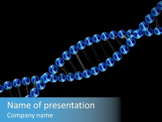 Scientific Biology Health PowerPoint Template