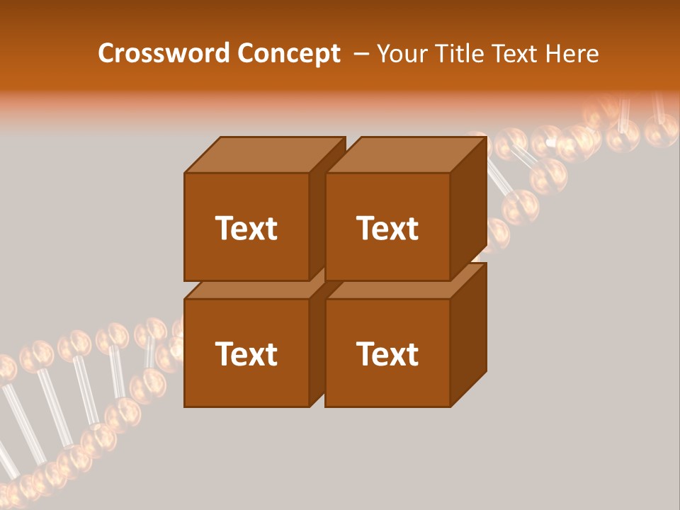 Health Ball Helix PowerPoint Template