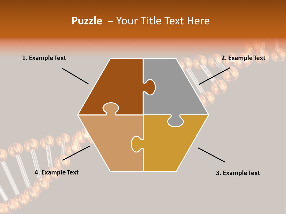 Health Ball Helix PowerPoint Template