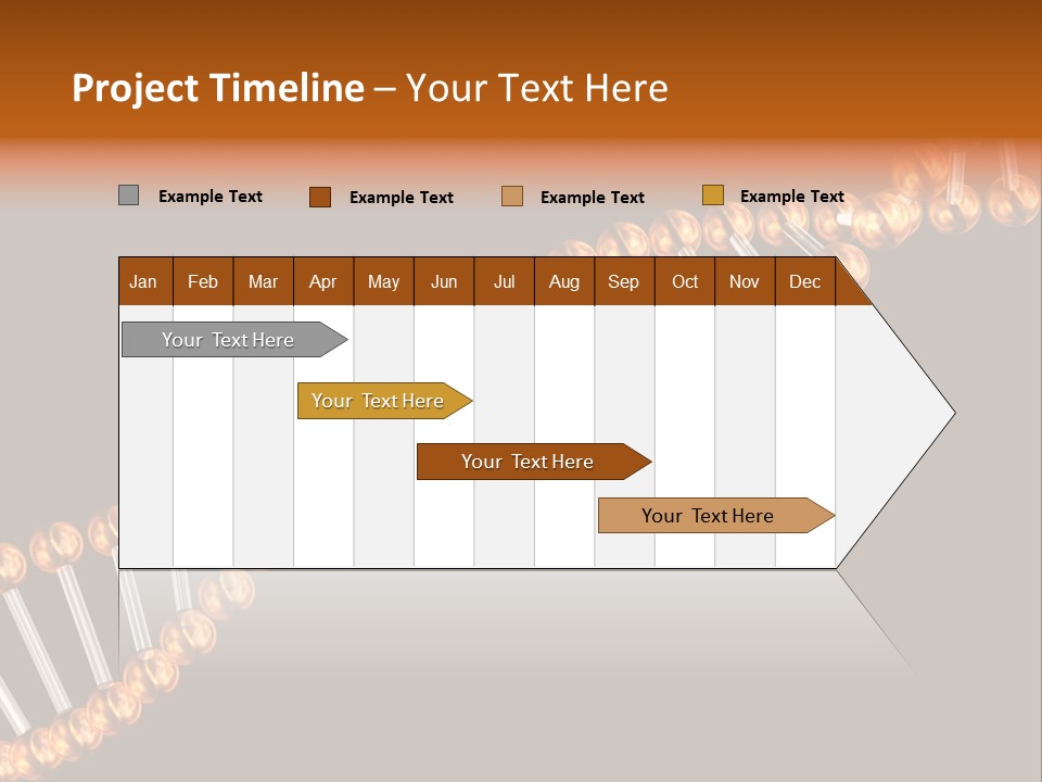 Health Ball Helix PowerPoint Template