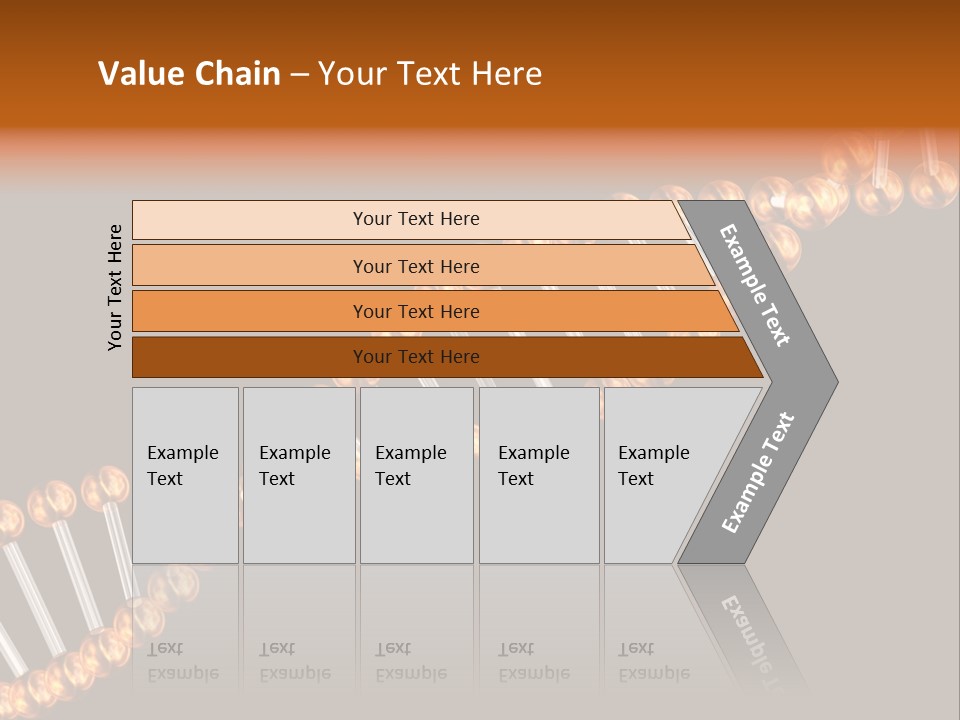 Health Ball Helix PowerPoint Template