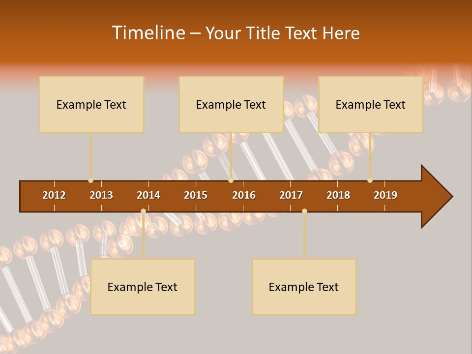 Health Ball Helix PowerPoint Template