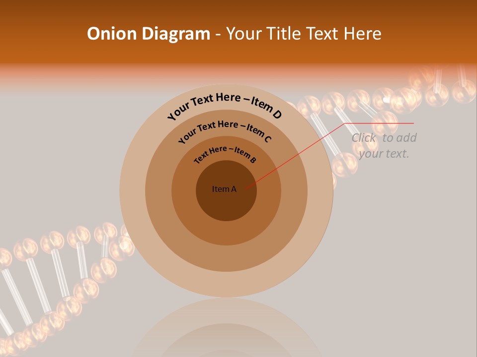 Health Ball Helix PowerPoint Template