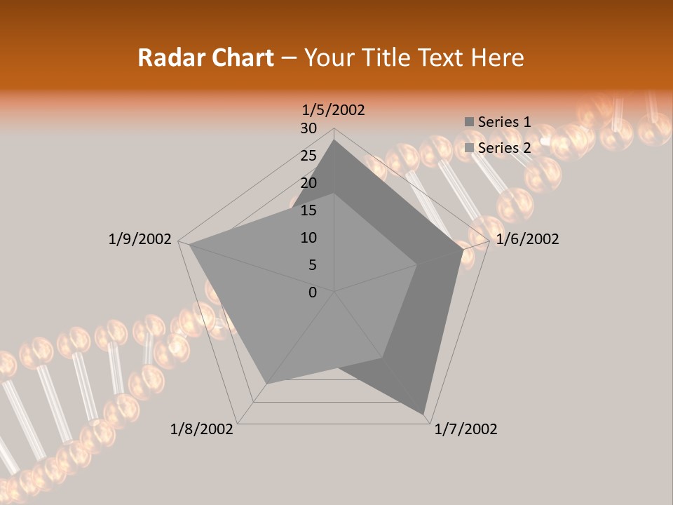 Health Ball Helix PowerPoint Template