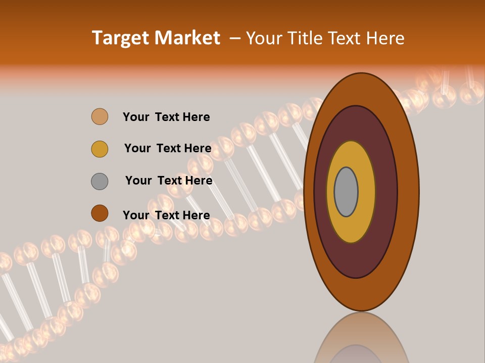 Health Ball Helix PowerPoint Template