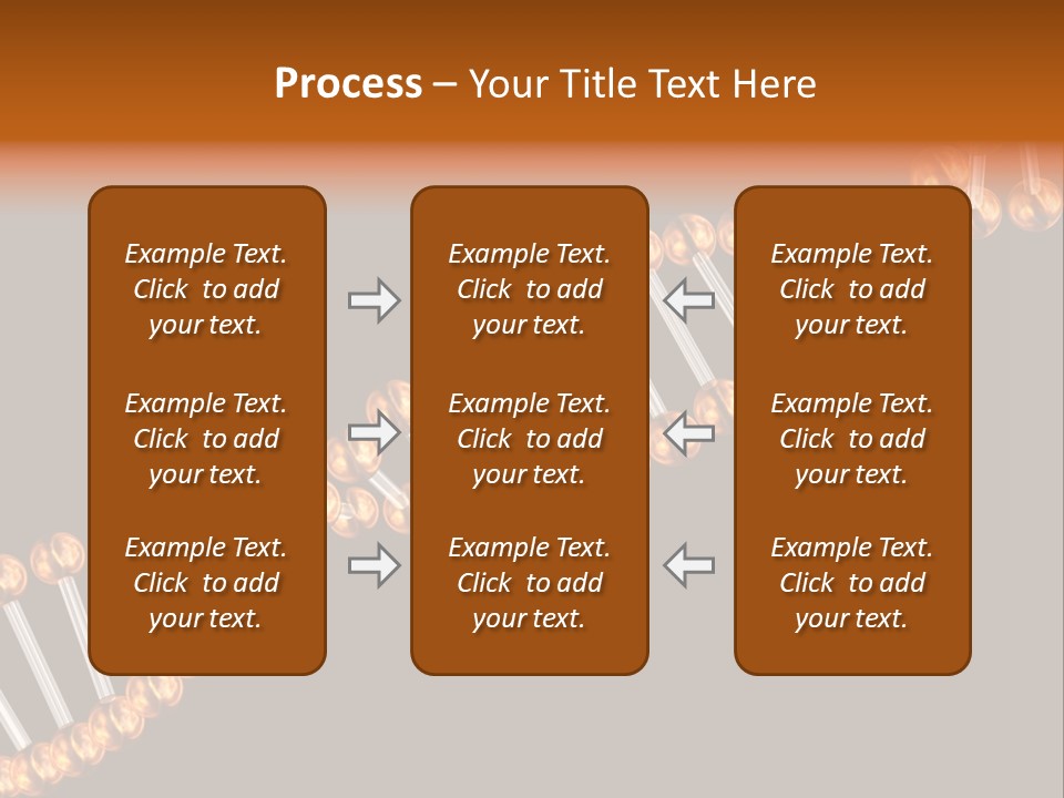 Health Ball Helix PowerPoint Template