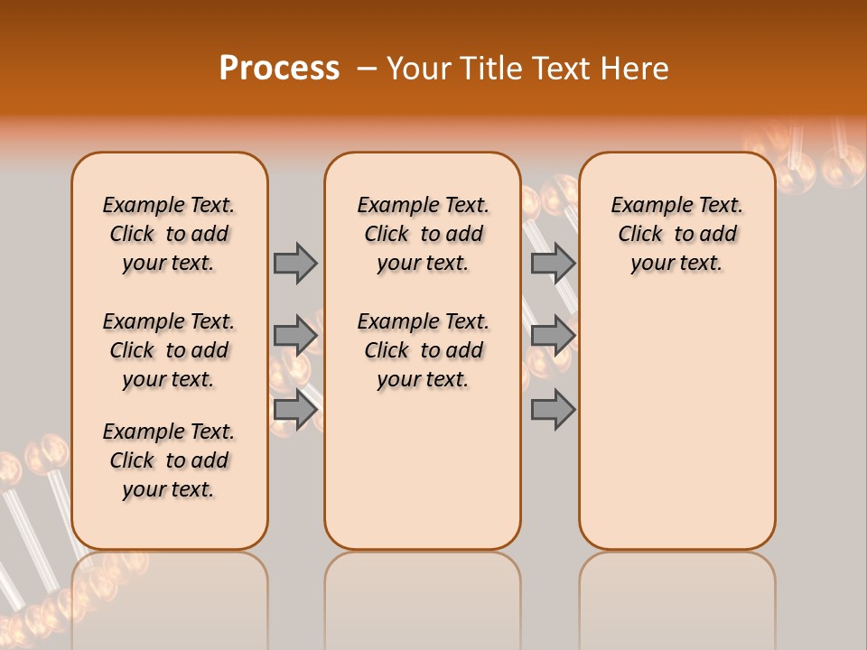 Health Ball Helix PowerPoint Template