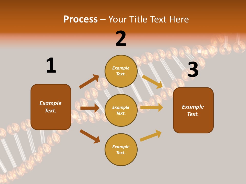 Health Ball Helix PowerPoint Template