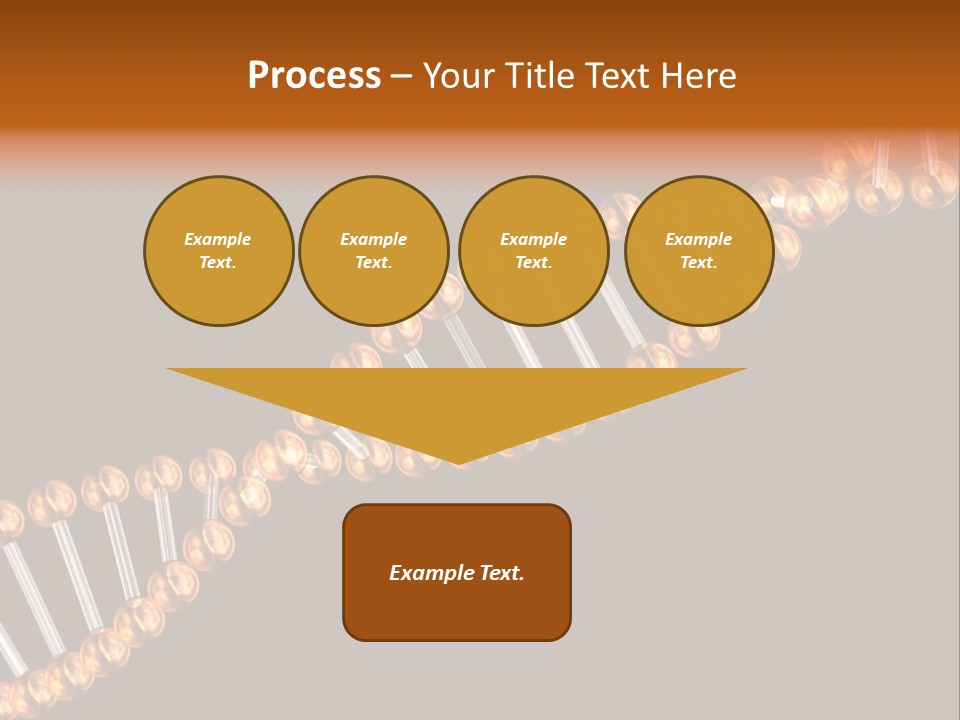 Health Ball Helix PowerPoint Template