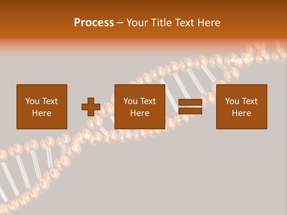 Health Ball Helix PowerPoint Template