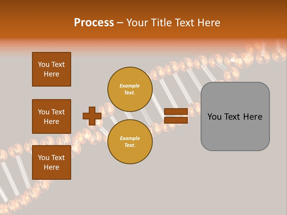 Health Ball Helix PowerPoint Template