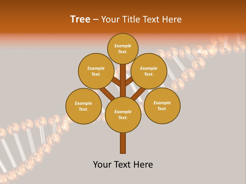 Health Ball Helix PowerPoint Template