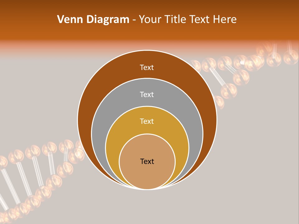 Health Ball Helix PowerPoint Template