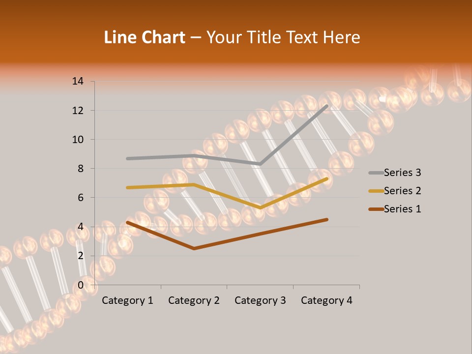 Health Ball Helix PowerPoint Template