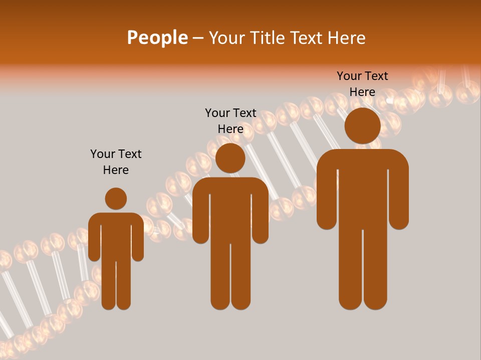 Health Ball Helix PowerPoint Template