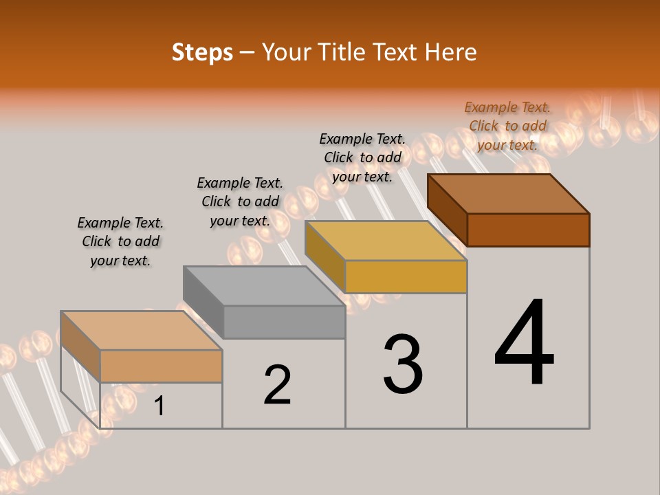 Health Ball Helix PowerPoint Template