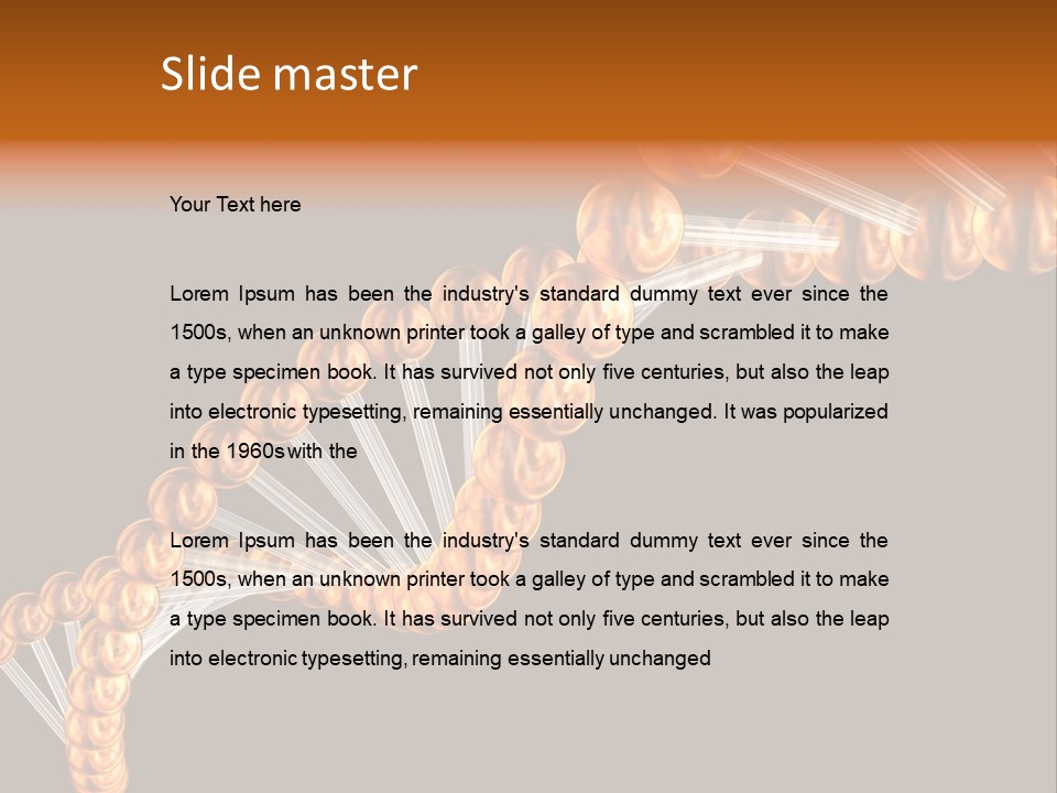 Medicine Microscopic Disease PowerPoint Template