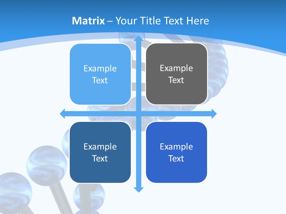 Chromosome Render Stem PowerPoint Template