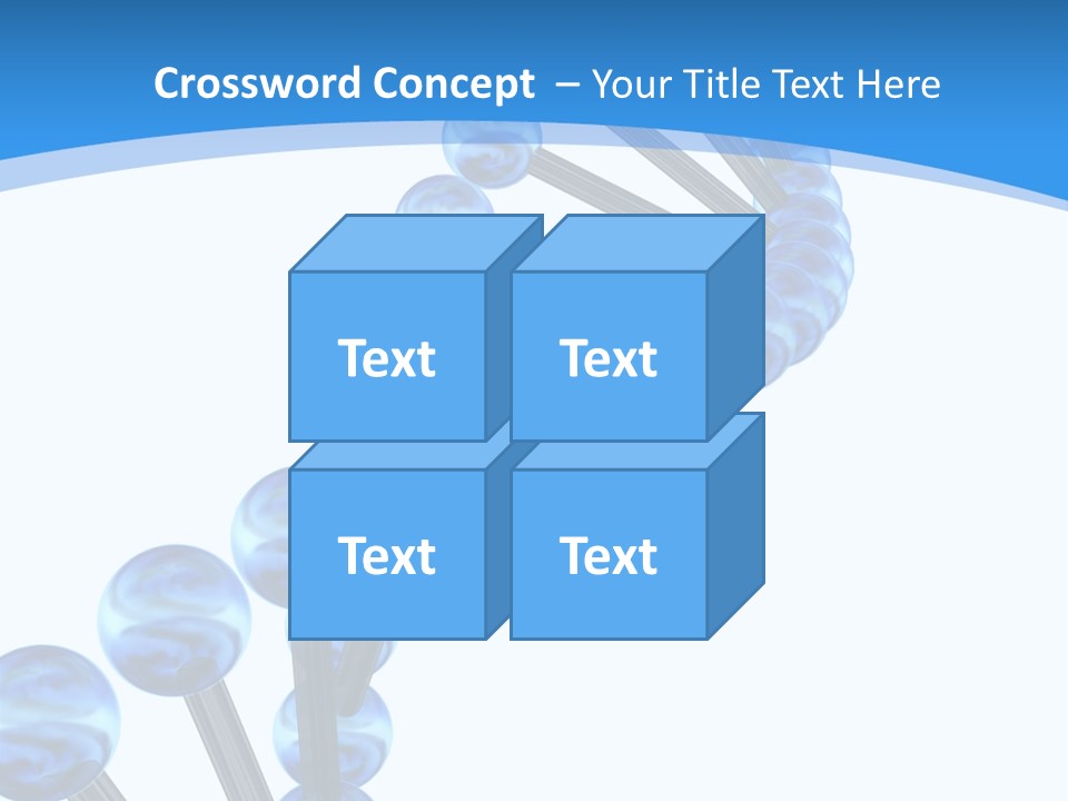 Chromosome Render Stem PowerPoint Template