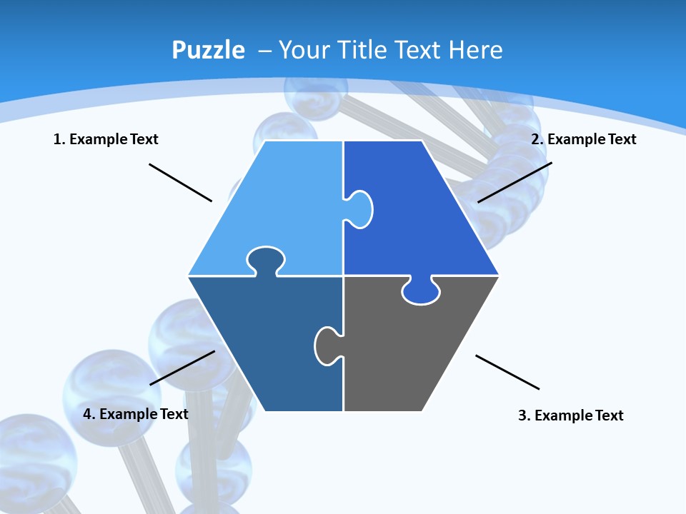 Chromosome Render Stem PowerPoint Template