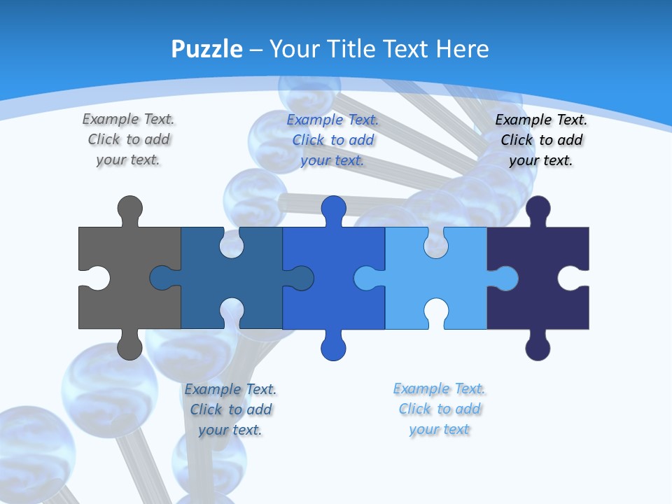 Chromosome Render Stem PowerPoint Template