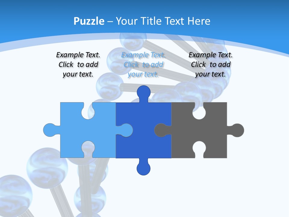 Chromosome Render Stem PowerPoint Template