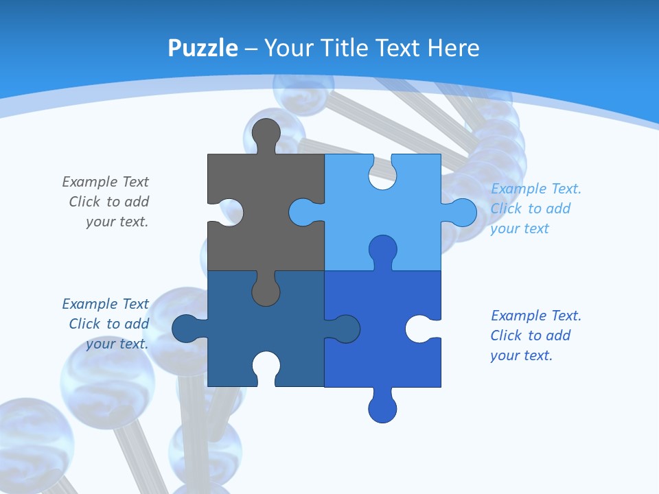 Chromosome Render Stem PowerPoint Template