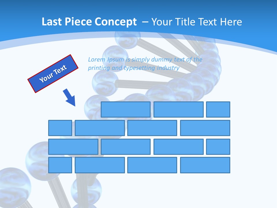 Chromosome Render Stem PowerPoint Template