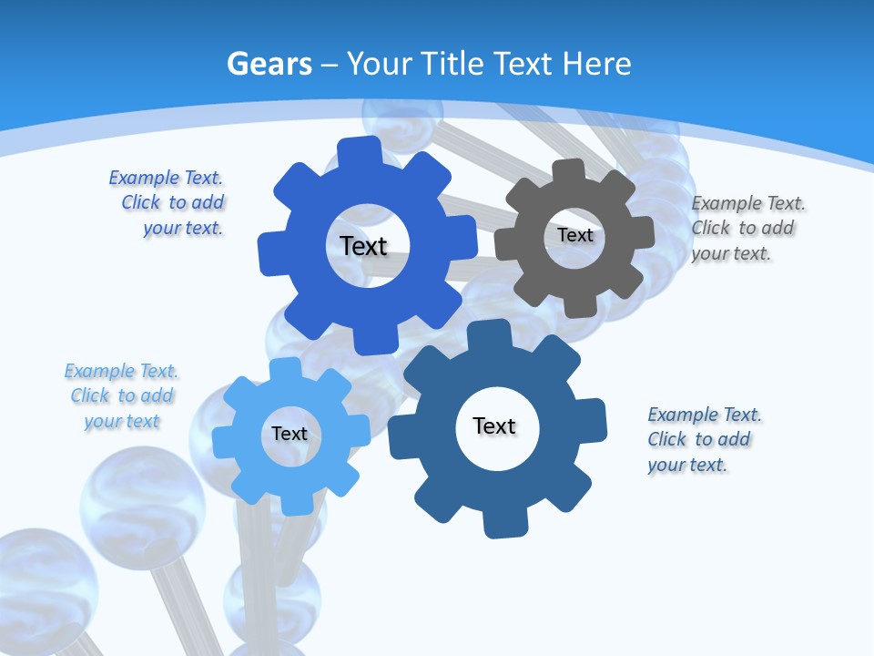 Chromosome Render Stem PowerPoint Template