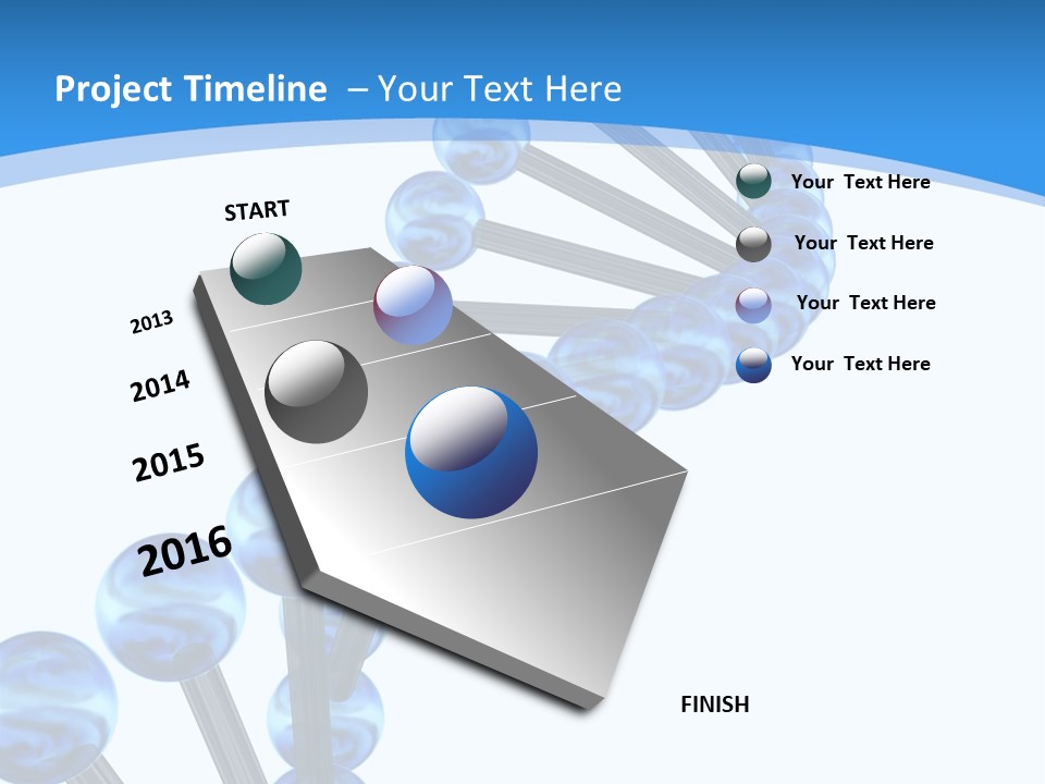 Chromosome Render Stem PowerPoint Template