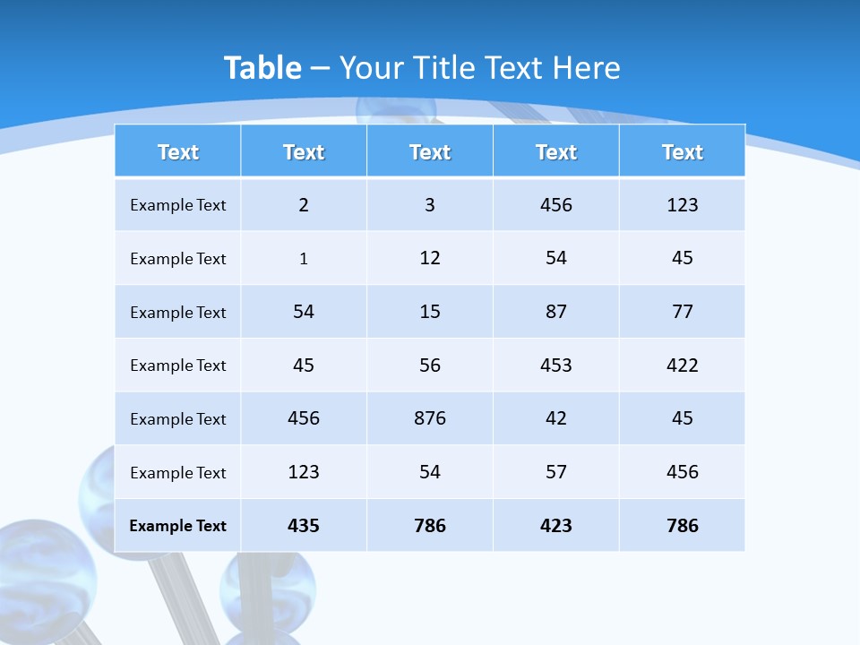Chromosome Render Stem PowerPoint Template