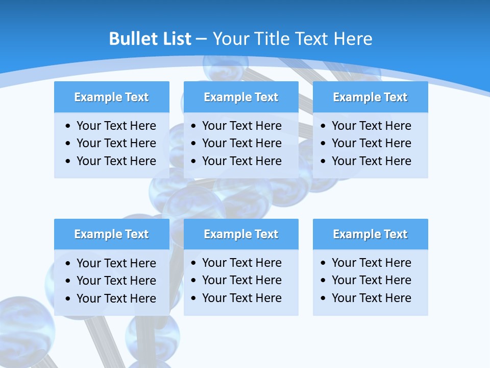 Chromosome Render Stem PowerPoint Template