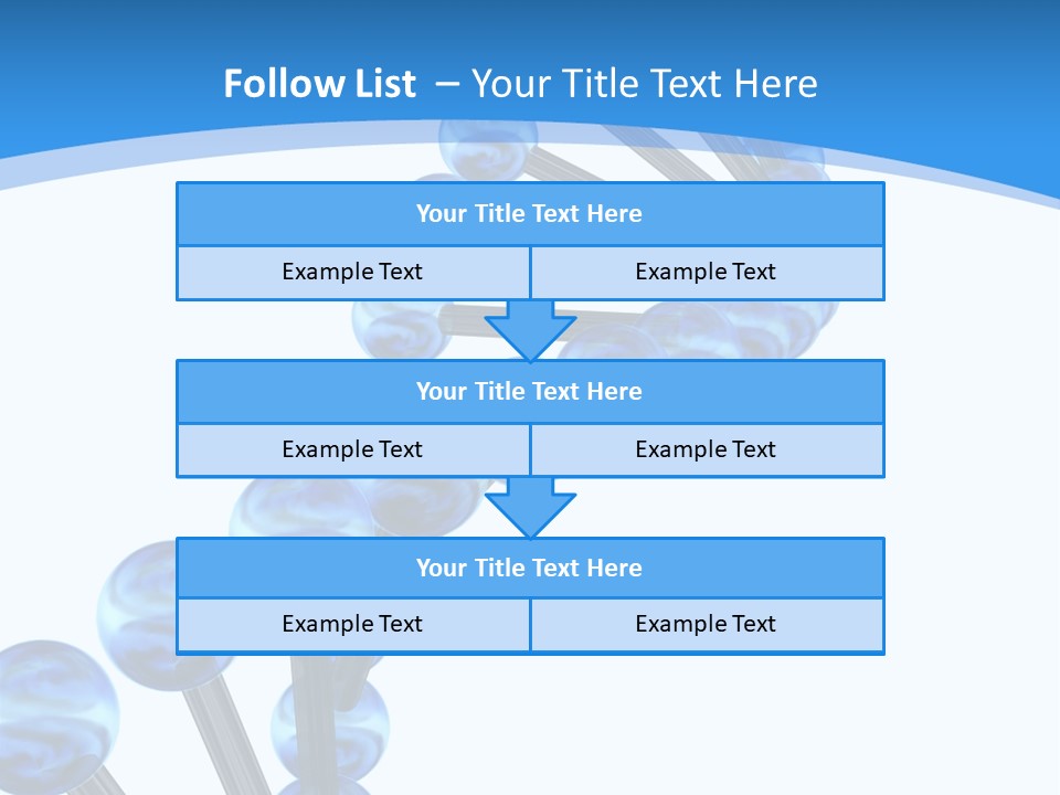 Chromosome Render Stem PowerPoint Template