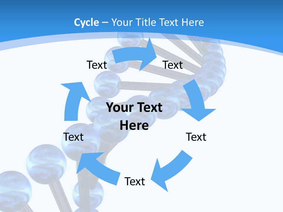 Chromosome Render Stem PowerPoint Template