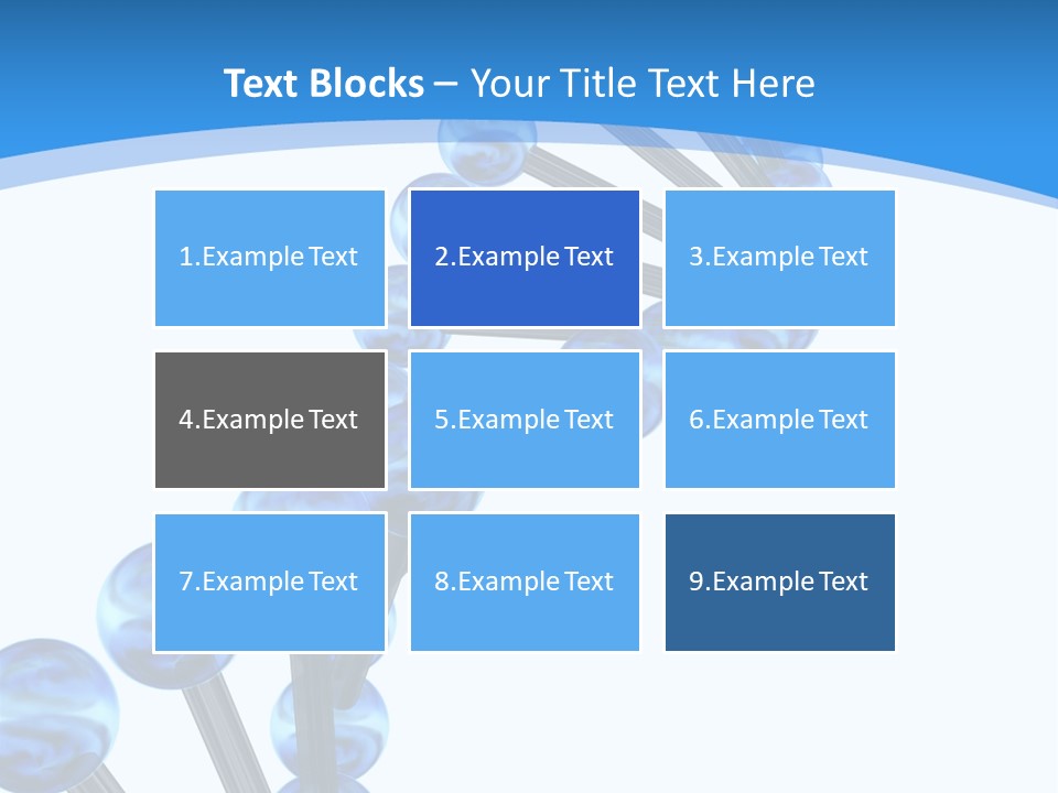 Chromosome Render Stem PowerPoint Template