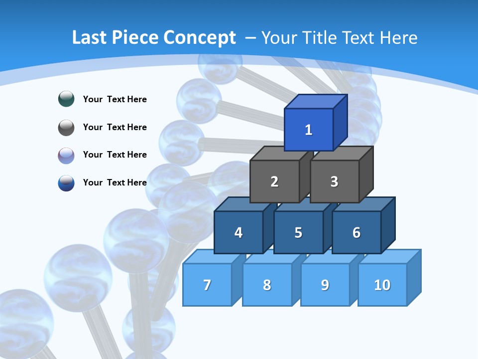 Chromosome Render Stem PowerPoint Template