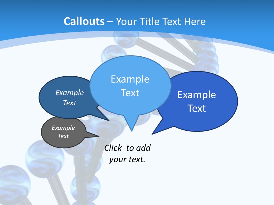 Chromosome Render Stem PowerPoint Template