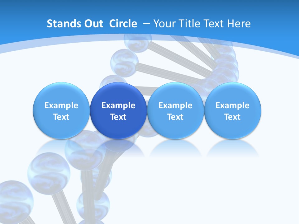 Chromosome Render Stem PowerPoint Template