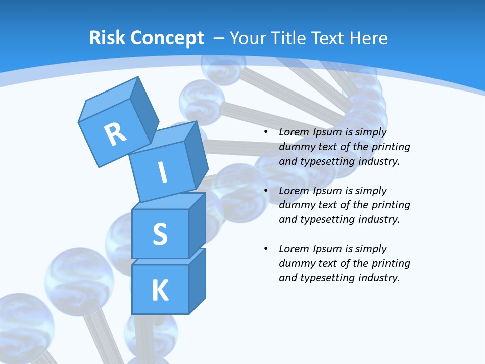 Chromosome Render Stem PowerPoint Template