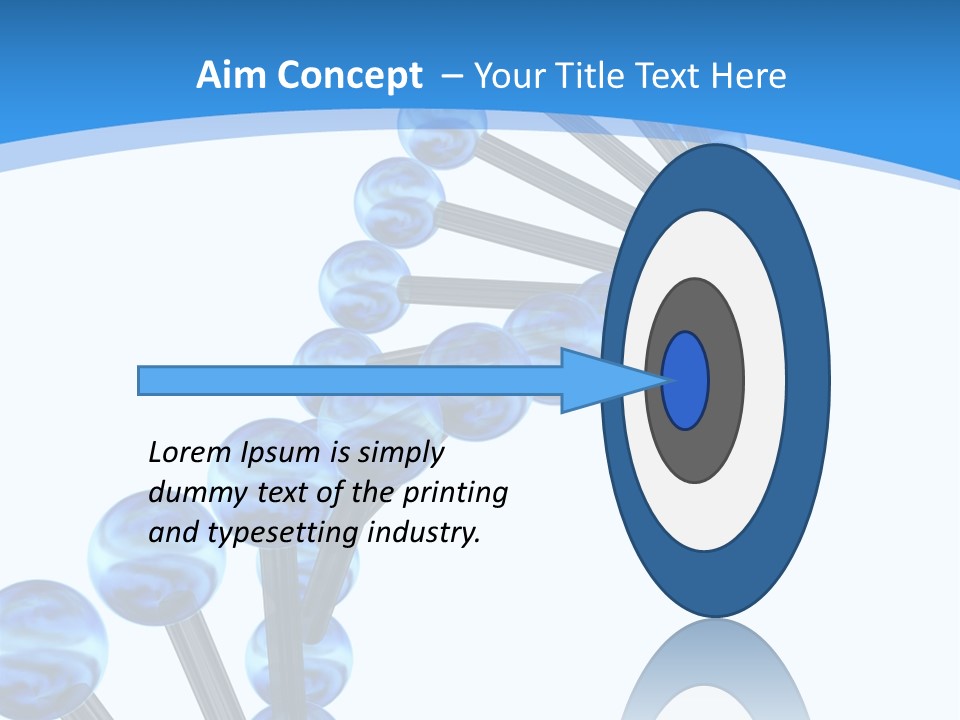 Chromosome Render Stem PowerPoint Template