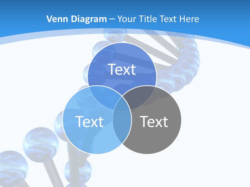 Chromosome Render Stem PowerPoint Template