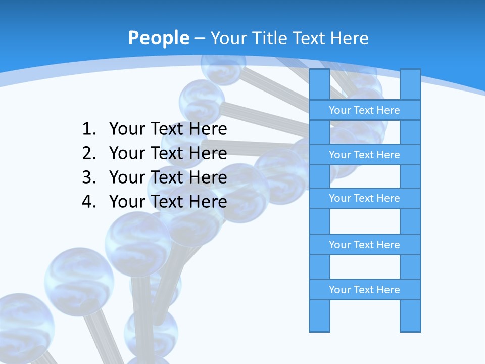 Chromosome Render Stem PowerPoint Template